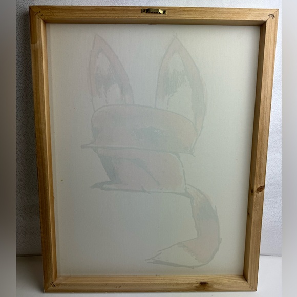 Fennec fox | Canvas Print | 16”x20” | Used - Picture 2 of 7